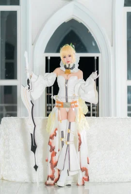 Destin/GrandOrder Nero Claudius @Momoko Aoi Kwai (9 photos)