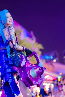 League of Legends Jinx@Rabbitx2 (9 photos)