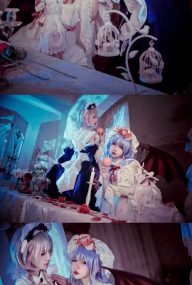 Projet Touhou Remilia@Never Sleeping Warrior, Sakuya Izayoi@Great Magician Yoko (9 photos)