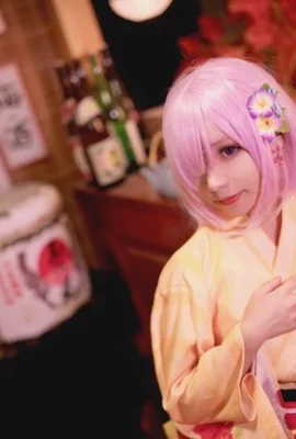 « Fate/Grand Order » Mashu Kimono Cosplay[CN : Hua Qi](9 photos)