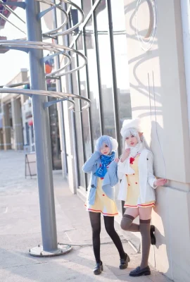 « Re : La vie dans un monde différent de zéro » Rem & Emilia Cosplay[CN : Hua Qi & Zhou Ji](15 photos)