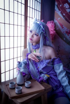 « Re: Zero Starting Life in Another World » Emilia Cosplay[CN: Laura](8 photos)