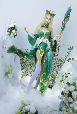 « Gloire du roi » Wang Zhaojun Cosplay[CN: Hyun You](16 photos)