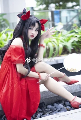 FGO Tohsaka Rin@梦玥_Ann (Exposition de bandes dessinées Hatsumonogatari) (9 photos)