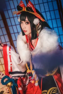 « La bataille décisive de Heian Kyo » Snow Girl – Heian Celebration Kyoto Cosplay[CN: Hua Xi](10 photos)