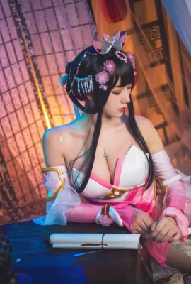 « Gloire du roi » Zhen Ji – Un rêve dans le jardin Cosplay[CN: Big Brother Lolita](9 photos)