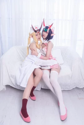 FGO Shuten ?? L'infirmière non qualifiée d'Ibaraki Shuten Doji : @宁栀_雨drop, Ibaraki Doji : @neko_咿淼猫 (9 photos)