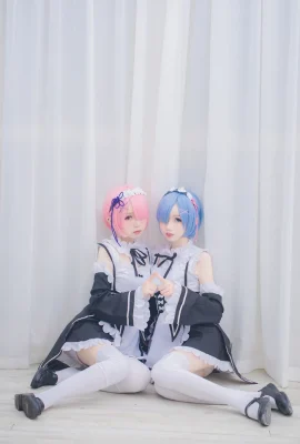 ReZero – Commencer la vie dans un autre monde Ram, Rem (52 ​​​​photos)