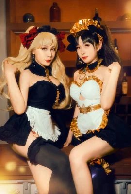 FGO Ereshkigal : @鱼干_himono, Ishtar : @_generalsama (9 photos)