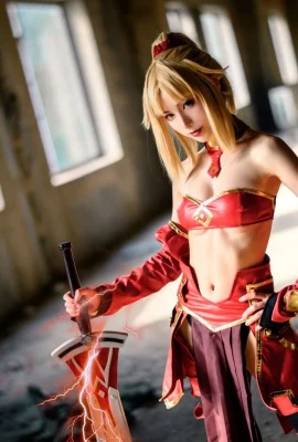 FGO Mordred @ Hollyhocks miaou miaou (9 photos)