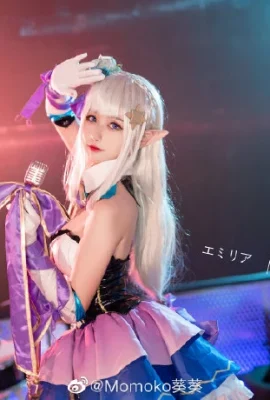 « Re: Zero Starting Life in Another World » Emilia Idol Singer Cosplay[CN: Momoko Aoi](12 photos)