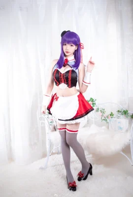 « Fate/EXTRA » Matou Sakura Sexy Maid Cosplay[CN : Yukiharu Astra](9 photos)