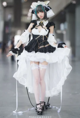 Azur Lane Cheshire @五鬼百鬼 (Photographie : @alan 兰沙) (Kugou Mushroom·Firefly Animation Music Carnival) (9 photos)