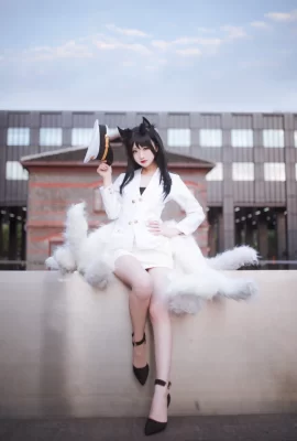 League of Legends Ahri Idol Singer-Polar Snow Lotus Singing Suit @ vent doux confond le cœur QvQ (10 photos)
