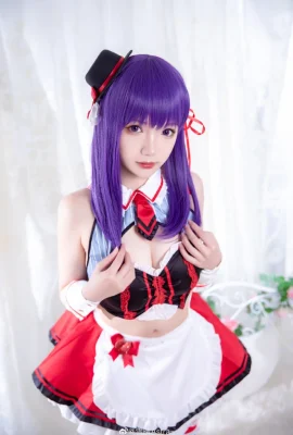 FGO Matou Sakura maid fanfic cos cn Xue Qing Astra (9 photos)