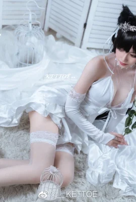 Le serment de la fleur blanche d'Azur Lane Atago @__KETTOE (9 photos)