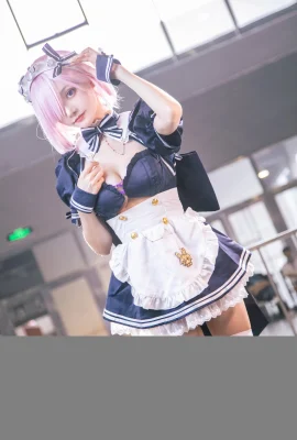 FGO Mash Kirilet Fan Maid @小鱼鱼 (Photo : @leaderShadow) (Firefly Animation et Game Carnival) (9 photos)