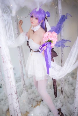 Robe de mariée Licorne Azur Lane Rêve Vœu Blanc Pur @Bunny-boru (9 photos)