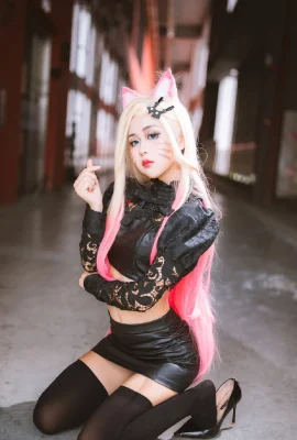 League of Legends Ahri@budbudero0 (Photographie : @久久 vacances) (CICF China International Comics Festival Animation and Game Exhibition) (10 photos)