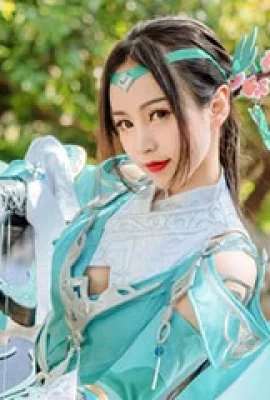 COSPLAY Jian Wang 3 Photographie de costumes de Snow River Qin Niang