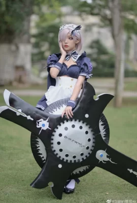 Fate/Grand Order Matthew Kyrielite Maid @SatanSatanxx (9 photos)