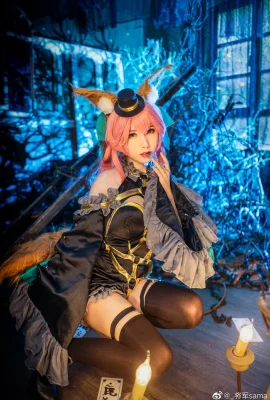 FATE Tamamo Mae·Magicien des Ténèbres @_general sama (9 photos)