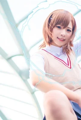 Coser Xianji Sherry « Un certain railgun scientifique » Misaka Mikoto Cosplay Partage de photos (9 photos)