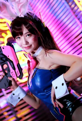 La chaude lapin « D.VA » de Dou Niang-Lee Shi est tellement excitée (30 Photos)