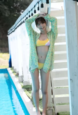 (Kawazu Asuka) L'image de la fille d'à côté est si attirante avec une peau claire et un corps magnifique (27 Photos)