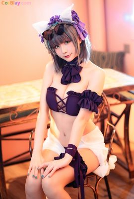 Hoshilily Xingzhichi – Maillot de bain Cheshire (Azur Lane)