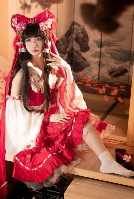 Projet Touhou Hakurei Reimu Miko@梦梦草_w (9 photos)