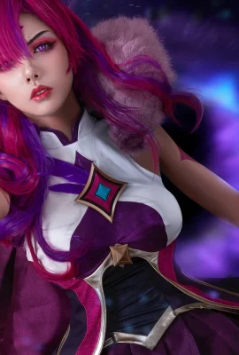 League of Legends Star Guardian Xayah @三泽瑞 (9 photos)