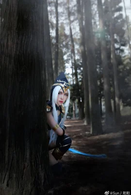 Le tireur sur glace de League of Legends Ashe @Sun丿阳阳 (9 photos)