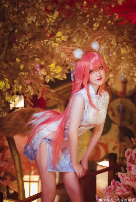 Fate/GrandOrder Tamamo-mae cheongsam@transformé en dragon, si mignon (10 photos)