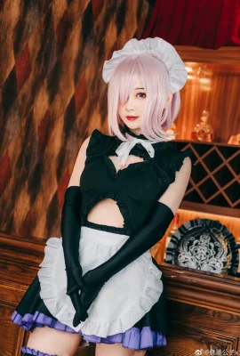 FGO Matthew Kyrielight Maid Outfit@Tao Mo Gongzi x (9 photos)