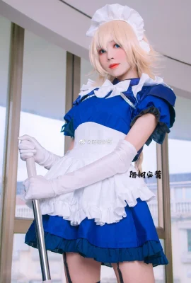 FGO Jeanne d'Arc Fan Maid@MoLinganjiang (9 photos)