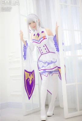 Re:Zero Starting Life in Another World Emilia Carbon EMT cn：Qianqian ASAKI (9 photos)