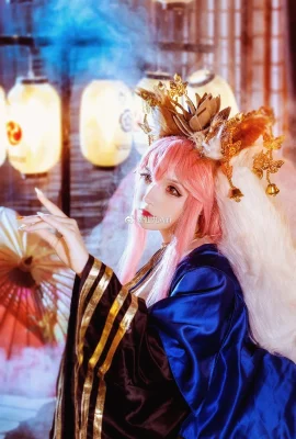 FGO Tamamo Mae @senkyuAiri (12 photos)