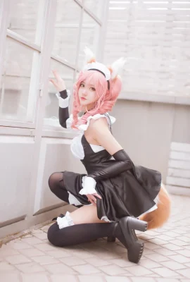 Fate/GrandOrder Tamamo Mae Maid cn : Yi Luotong (10 photos)