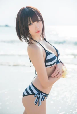 Comment développer une héroïne passante Kato Megumi, Sawamura Spencer Eiri, Kasumigaoka Shiha Maillot de bain (18 photos)