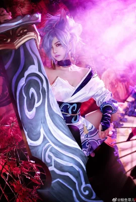 League of Legends Riven Soul Lotus Skin@Eel Feier (9 photos)