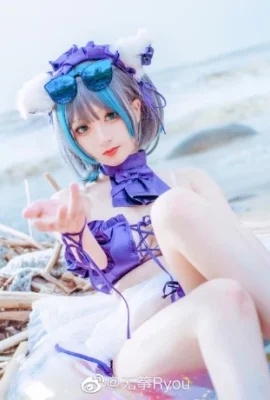 Azur Lane Cheshire @无正Ryou (9 photos)