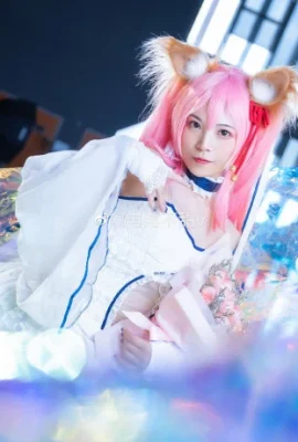 FGO Tamamo Mae @Ran Ran Bu Tian v (exposition d'animation et de jeux du Festival international de la bande dessinée de Chine CICF) (8 photos)