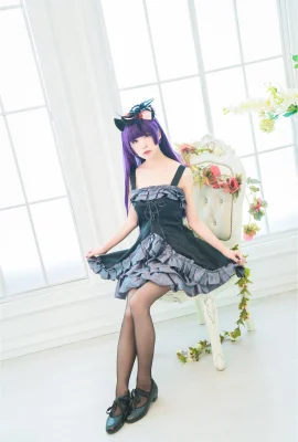 Cosplay Shui Miao – robe impopulaire de chat noir