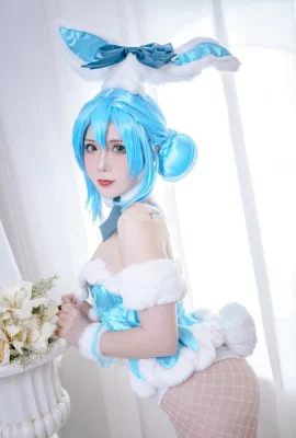 Hatsune Miku·Bunny Girl@杨大真_ (9 photos)