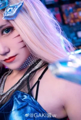 League of Legends K/DA Ahri @GAKI Jiangw (9 photos)