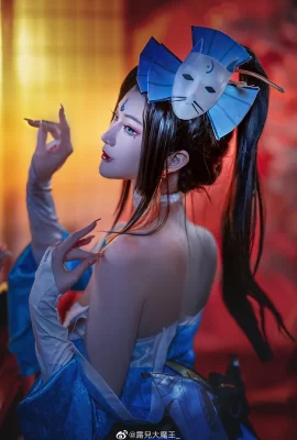 Gloire du roi Shiranui Mai Mots charmants @鲁儿大魔王_ (8 photos)