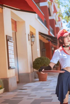 Sivir, la livreuse de pizza de League of Legends @T_小树_T (8 photos)