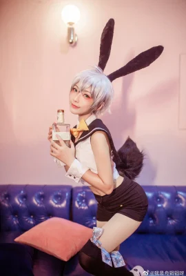 Arknights Mephistopheles fan bunny girl @我是 Zhoutongtongya (10 photos)