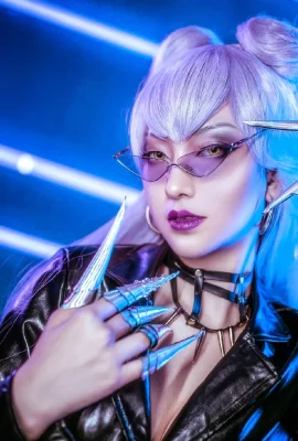 League of Legends K/DA Evelyn@Generation Sauce aux jambes de héros féminin (9 photos)